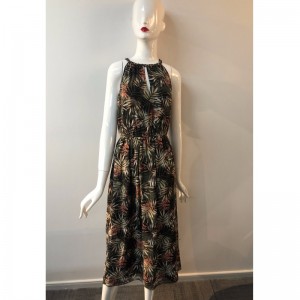 LEAF PRINT HALTER HALSKJOLE JLWD0022