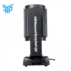 DMX512 vandafvisende IP65-klassificering 350w17R strålebevægende scenelys, dejlig udendørs begivenhed viser effekt