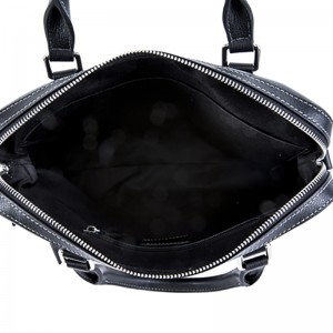 18SG-6822F fabrik direkte lav MOQ blødt fuldkorn læder forretning tote håndtaske mænds dokumentmappe læder taske