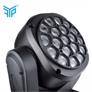 fabrik engros 19 * 15w bi øjenlampe fase væg vaske lys, høj kvalitet og CE-certifikat