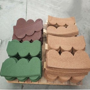 Farvet stenfisksten af ​​fliser