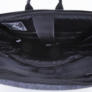 18SA-7443M stødfast nylon med vandtæt PU-trim laptop bagback til mænd