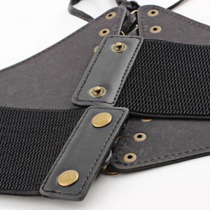 HD0823 - Tilpasset PU-kombineret elastisk kvinders taljerem