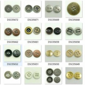 Mode 10 til 19 mm Harpiks firhullede sy-shirtsknapper til tøj 2