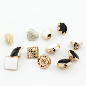 Mode nyt design brugerdefinerede metal skjorte knapper sy knapper 8