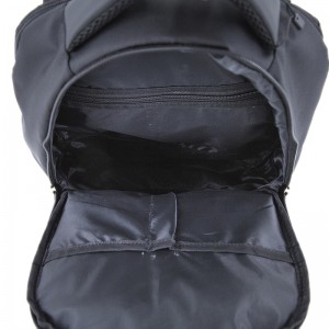 18SA-7476D Trendy mode Black University College Bogpakke Computer Rygsæk Laptop Rygsæk Daypack