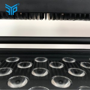 førte RGBW 120 * 8w dobbeltlags udendørs vægvask let vådtæt lys, IP65