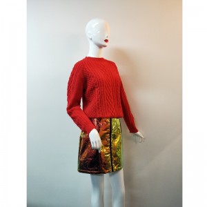 RØD KABEL KNIT SWEATER RLWS0046F