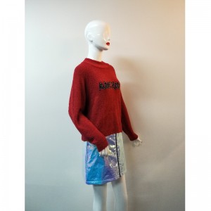 RØD LETTER PRINT SWEATER RLWS0065F