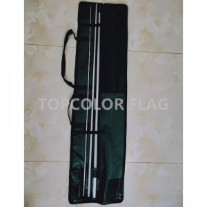 Fjer Flag Annoncer Polyester Flying Beach Banner Flag