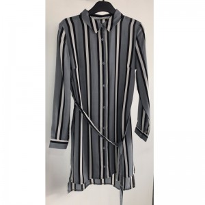 STRIPE LANG ÆRME BLOUSE JLWB0012