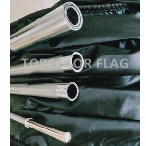 Brugerdefinerede trykte enkelt- eller dobbeltsidede fjerflagg