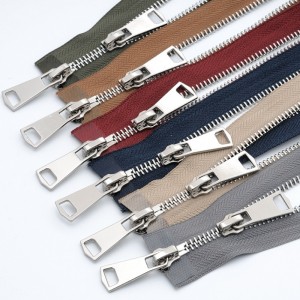 Tilpasset længde metal lynlås lynlås lynlås fastgørelse til jeans og jakker 1