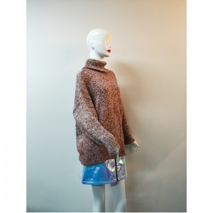 HIGH-COLLAR SWEATER RLWS0095F