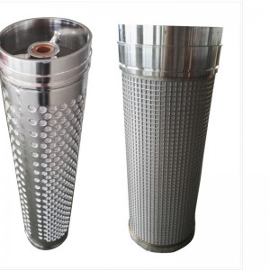 Rustfrit stål vandfilter kurv