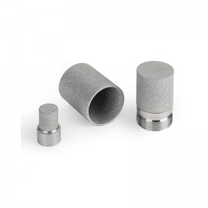 10 / 20u rustfri stål porøs diffusor til væske / gas