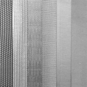 6-lags sintet vævet trådnet