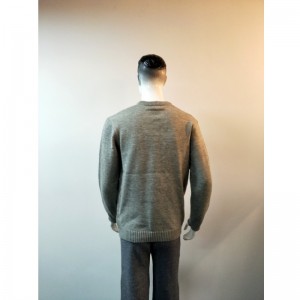 GRÅ CARTOON PRINT SWEATER RLMS0001F