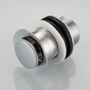 Poleret krom pop-up pop up klik klap affald