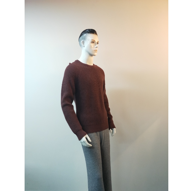 REN COLLECTION BURGUNDY SWEATER RLMS0023F