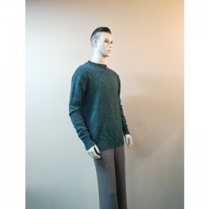 GRØNN \u0026 BLÅ BLENDET SWEATER RLMS0024F