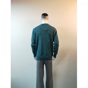 GRØNN \u0026 BLÅ BLENDET SWEATER RLMS0024F
