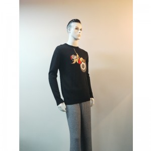 SVART CARTOON PRINT SWEATER RLMS0028F