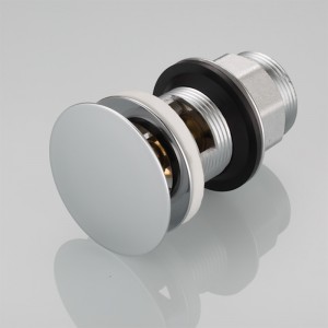 Chrome sliver pop up push bundspild synke dræn