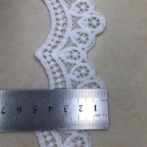 2 # mælkebånd af silke ， Polyester / Nylon blonder ， bomuldssnør