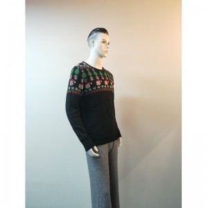 SVART CARTOON PRINT SWEATER RLMS0052F