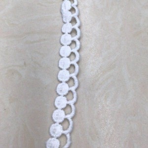 13 # silkebånd af mælk ， Blonder af polyester / nylon ， bomuldsblonder