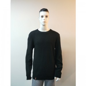 Ren samling BLACK CREW Hals SWEATER RLMS0017F