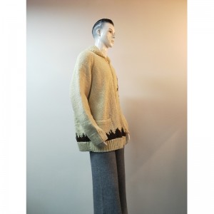 GUL PRINT SWEATER COAT RLMS0068F