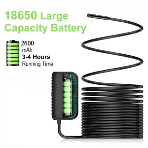 Auto Focal Wireless Endoscope 5.0 Megapixels HD WiFi Borescope Vandtæt inspektion Snake Camerafor Android, iOS og Windows, iPhone, Samsung, Tablet, Mac 3.28ft