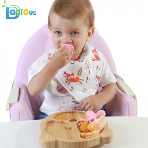 2019 nye produkter Babyfodring Første ske og gaffelsæt Træningsredskaber Babyske selvfodring