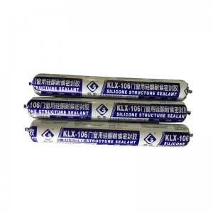 KLX-106 Silikone vejrbestandig tætningsmasse til døre og vinduer