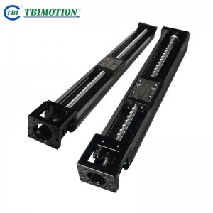 TBI-kuglelinie med lineær skinne S45VN TBI-mærkespecifikationer komplet glidebeskyttelse for kvalitetssikring