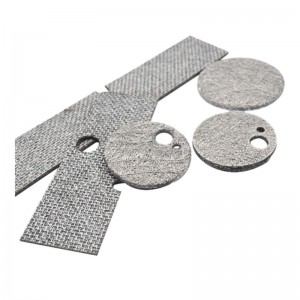 Rustfrit stål 310S fiber filt brugt til brænder