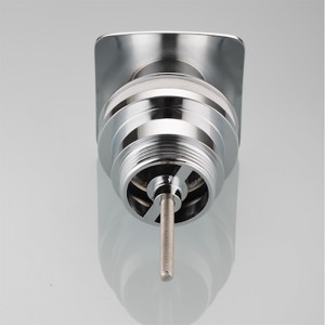 Suqare cap lavabo pop up-vaskestop til drænbassin