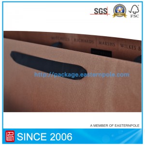 Brun skopose med tilpasset design