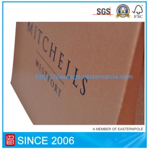 Brun skopose med tilpasset design