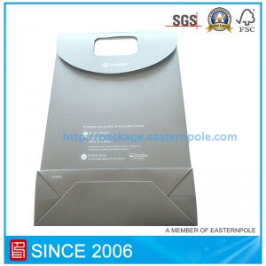 Konvolut papirpose med velcro-tætning