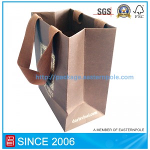 Luksus shopping taske med limet håndtag