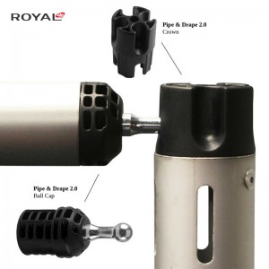 Pipe And Drape 2.0 Justerbar tværstang