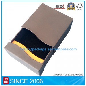 Håndlavet kosmetikpapir æske med papindsats