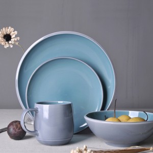 Kina leverandør alle typer hotel restaurant keramisk middagsservise servise hvid design keramisk porcelæn middagssæt