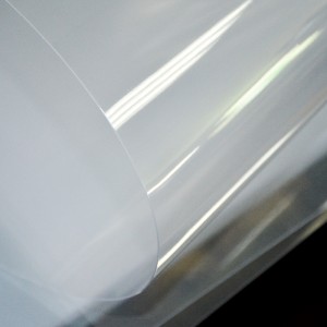 Miljøvenlig Anti-Fog stiv gennemsigtig plast PET-film til ansigtsmaske