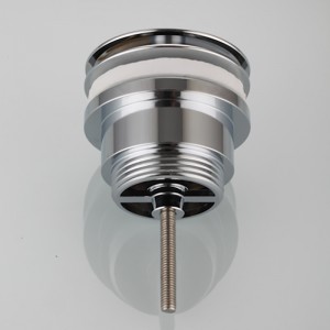 Affaldet til afløbsdræt med chrome