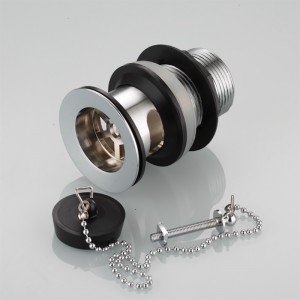 50 mm plug and link kækkenbassinaffald med slids