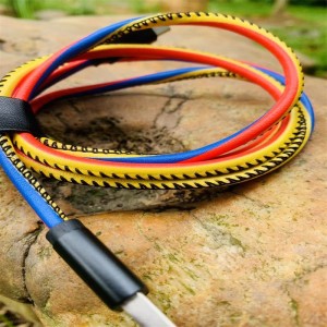 Forretningsstil læder datakabler